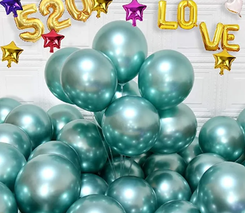 Shiny Metallic Balloons for Birthday – 30pcs.