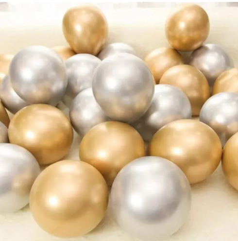 Shiny Metallic Balloons for Birthday – 30pcs.