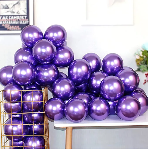 Shiny Metallic Balloons for Birthday – 30pcs.