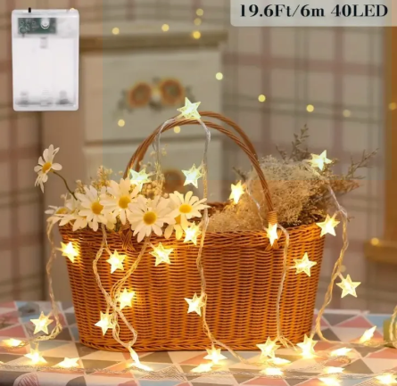 Glow Up Your birthday with Star LED String Lights