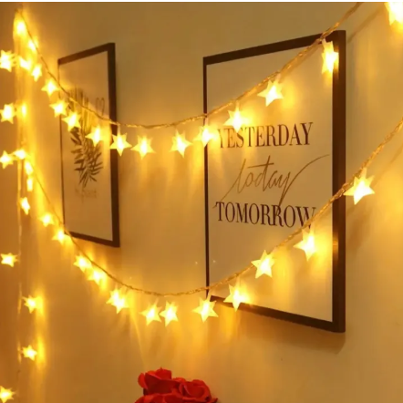 Glow Up Your birthday with Star LED String Lights