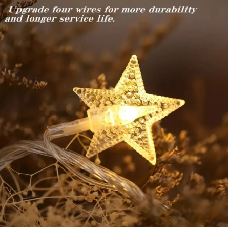 Glow Up Your birthday with Star LED String Lights