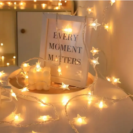 Glow Up Your birthday with Star LED String Lights